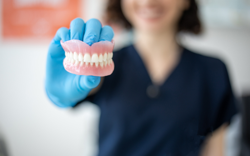Custom dentures at Stomatologia Dental Care, Bangalore